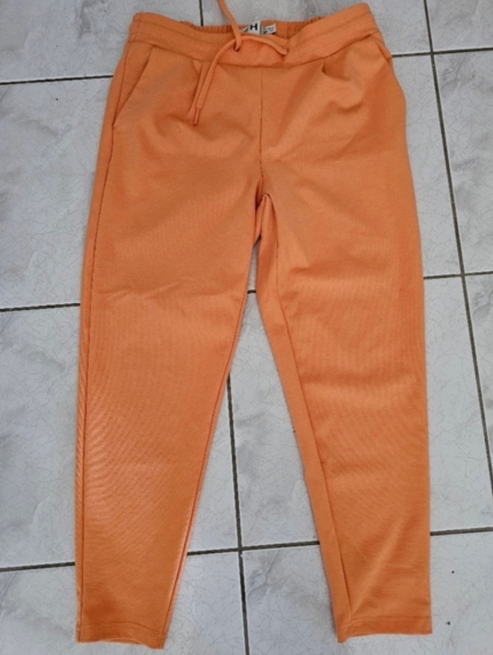 Orange Drawstring Ichi Jogger (Kate)
